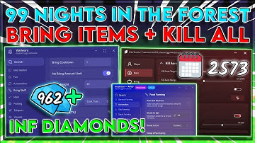 [🐸NEW] 99 Nights in the Forest Script | BRING ALL ITEMS | Infinite Diamonds + Kill Aura | *NO KEYS!*