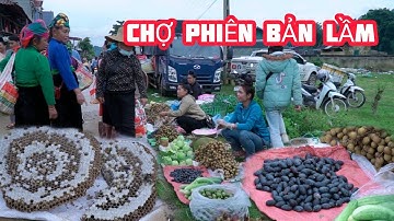 CHỢ PHIÊN BẢN LẦM CỦA NGƯỜI THÁI XÃ BẢN LẦM THUẬN CHÂU SƠN LA RẤT NHIỀU THỨ ĐẶC SẮC TÂY BẮC