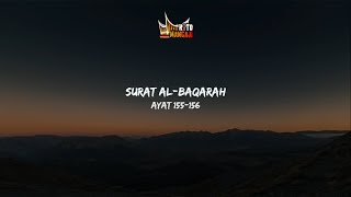 Surat Al Baqarah ayat 155-156 | Murottal Quran