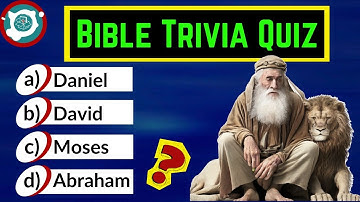 The Ultimate BIBLE QUIZ- 3 rounds- 3 levels- 30 questions!
