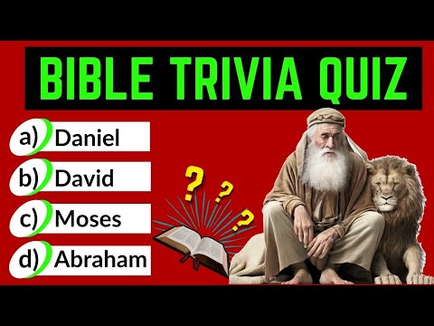 The Ultimate BIBLE QUIZ- 3 rounds- 3 levels- 30 questions!