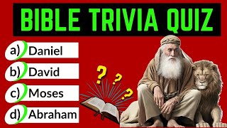 The Ultimate BIBLE QUIZ 3 rounds 3 levels 30 questions!
