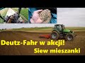 Deutz-Fahr w akcji! Siew mieszanki na sianokiszonkę po jęczmieniu ozimy | Vlog #24