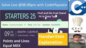 CodeChef Starters 25 Division 3 (Rated) Solved and Explained   || CodePlayJatin