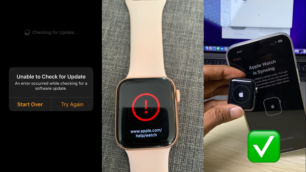 How Apple Watch Error Software Fix Done 100 YouTube