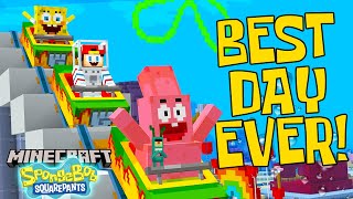 I had the BEST DAY EVER with Spongebob in Minecraft...