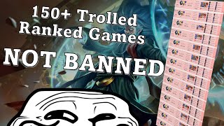 I Trolled 150+ Ranked Games and Didn't Get Banned screenshot 1