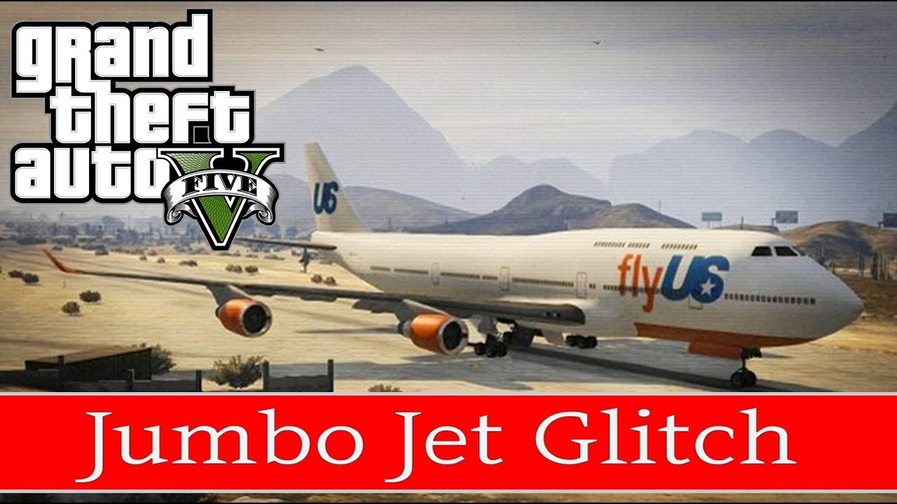 GTA 5 How To Fly A Jumbo Jet YouTube