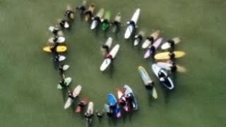 #2  Rich's paddle out and memorial ceremony