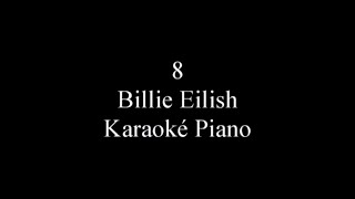 8 - Billie Eilish Karaoké Piano