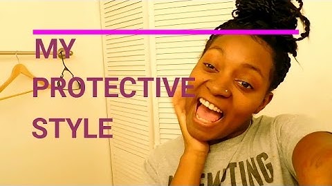 Natural Hair Protective Hair Style: Senegalese Twist W/ Rasta Braiding Hair