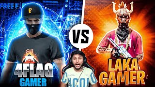 4Flag Gamer Vs Laka Gamer🎯|| Coldest Match Ever🥶