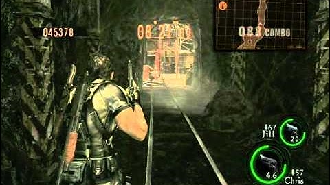 Resident Evil 5 PC: The Mines 4 Player Merc