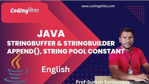 Java String Buffer & String Builder | Append, String Pool & Immutability Explained for Beginners
