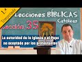 La autoridad de la Iglesia y el Papa, no aceptada - 📚 Lecciones Bíblicas - Padre Arturo Cornejo ✔️