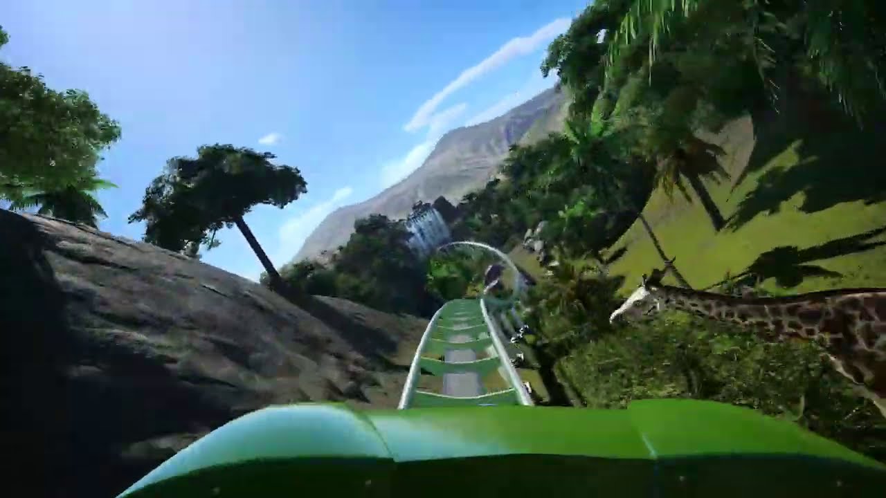 Front Seat POV on a 110mph, 7 Inversion Jungle Roller Coaster! - YouTube