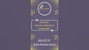 AQA GCSE PE Revision Course: