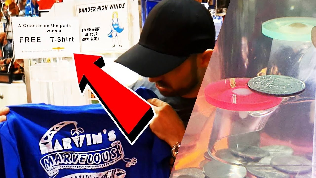 Выиграл футболку после того, как работник игрового зала показал мне, как пройти эту игру... Arcad...