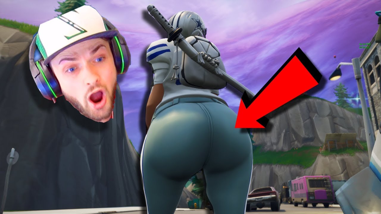Grown man thinks fortnite skins aren't thicc enough today we take a lo...