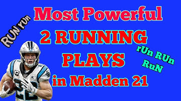 BEST Run Scheme Madden 21 - most EXPLOSIVE Run Scheme in Madden 21! No one can STOP These plays!
