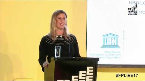 Speech Sasha Rubel - Free Press Live 2017