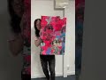 The dude goes crazy painting