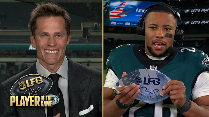 Tom Brady's LFG Player of the Game: Eagles’ Saquon Barkley | Wild Card Round DIGITAL EXCLUSIVE