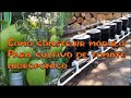 Como construir sistema hidroponico con cubetas para tomate y pimiento