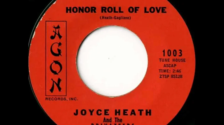Joyce Heath and The Privateers - Honor Roll Of Love