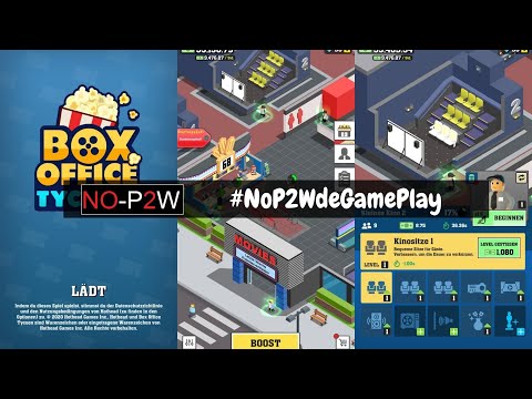 Box Office Tycoon Kinomanager GamePlay Deutsch