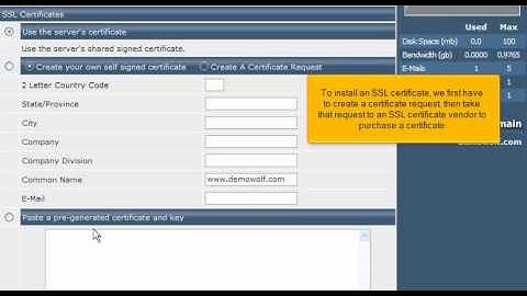 How to configure SSL in DirectAdmin