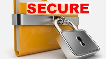 How to protect file or folder without any third-party application [ inaccessible and unreadable ]