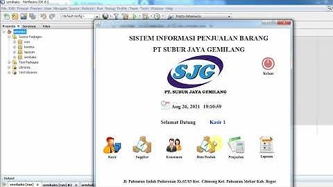 PERANCANGAN SISTEM INFORMASI PENJUALAN BARANG PADA PT SUBUR JAYA GEMILANG BERBASIS JAVA
