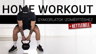 Hatékony izomnövelő kettlebell gyakorlatok l Home workout l GymBeam -  YouTube