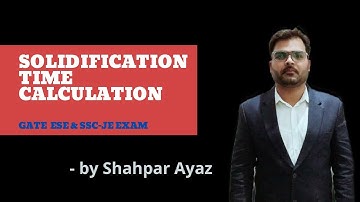 Solidification Time Calculation (Chvorinov