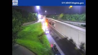 [FATAL?] Virginia: Drunk Female Pedestrian Gets Struck By Construction Vehicle On Interstate