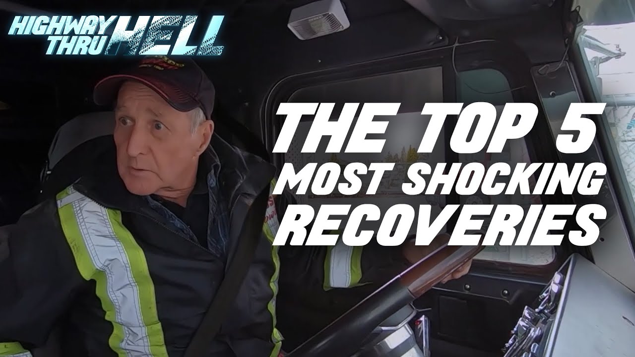 The Top 5 Most Shocking Recoveries | Highway Thru Hell - YouTube