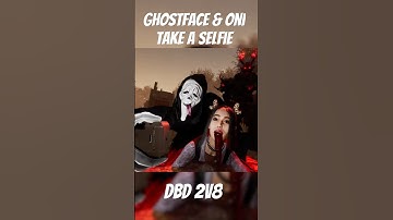 Ghostface & Oni Take a Selfie in 2v8 #dbd#ghostface#wazza#dbdoni#selfie