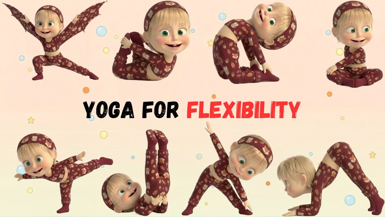 Easy Lying Down Yoga for Kids | Yoga for Flexibility | #yoga