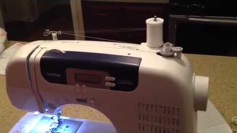 For beginners: winding your bobbin and setting the bobbin