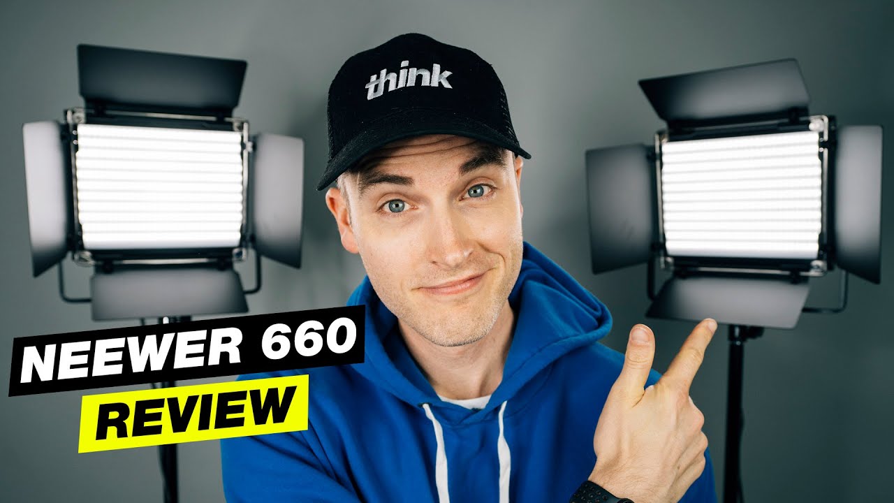 Best Lighting for  Videos Under $150? (Neewer 660 LED Panel