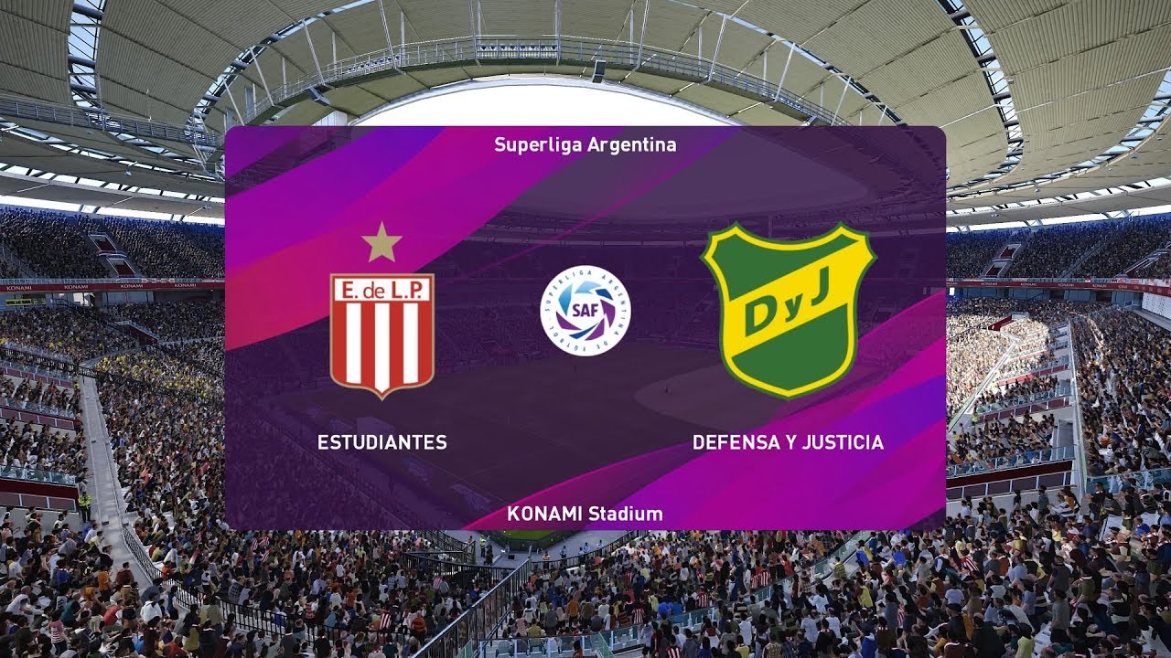 PES 2020 | Estudiantes vs Defensa Y Justicia - Superliga Argentina | 18 ...