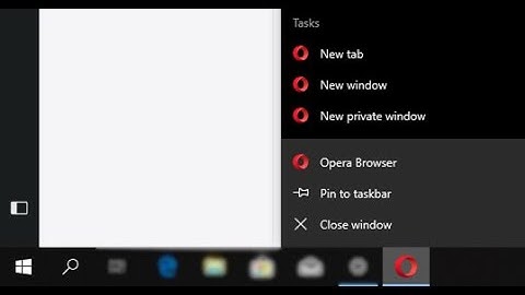 Make Opera Default Browser