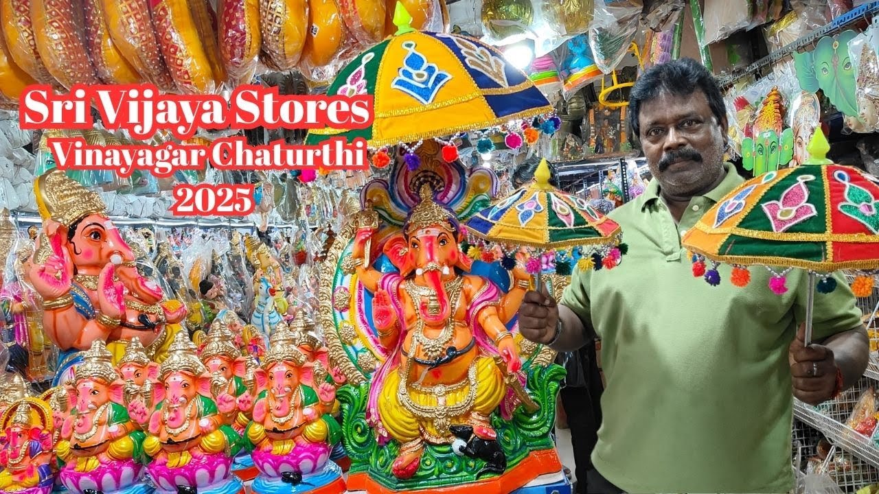 5 Vinayagar Chathurthi Items You NEED from Sri Vijaya Stores in 2025