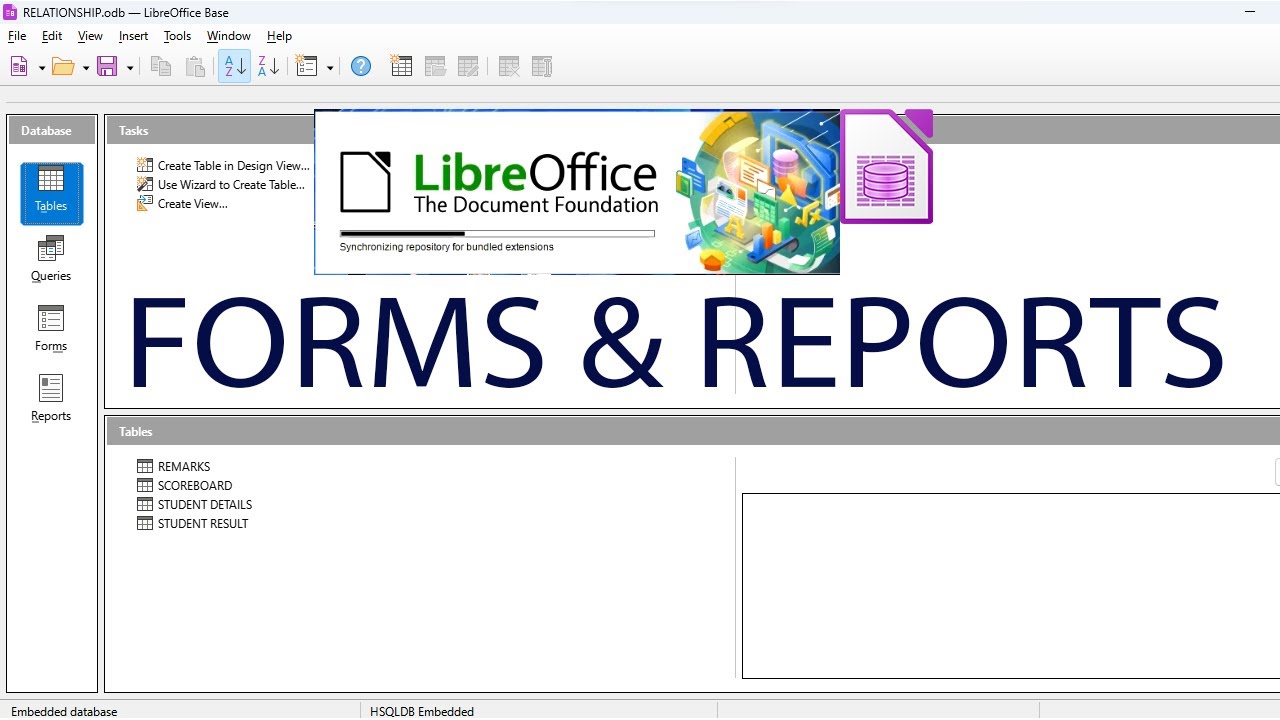 Creating and Editing Forms and Reports in a query base @techvin6 - YouTube