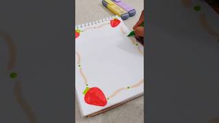 easy page decor 🎀✨ #viral #shorts #youtubeshorts