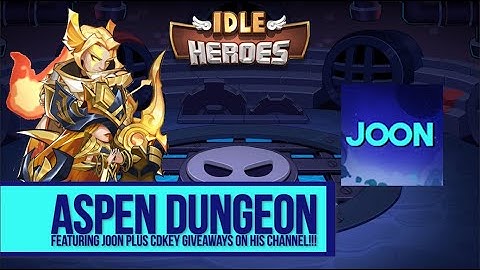 Idle Heroes - Aspen Dungeon Run Featuring Joon