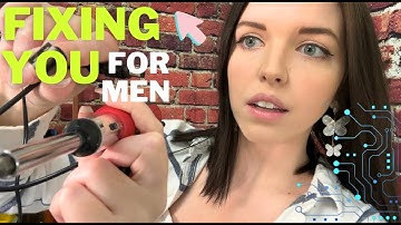 ASMR Fixing You ❗ 💻| Soft Spoken Roleplay, ASMR for Men, Layered Sounds, , Computer Malfunction 🛠