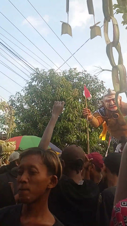Semar di Karnaval Desa Cerme Grogol Kediri #shorts