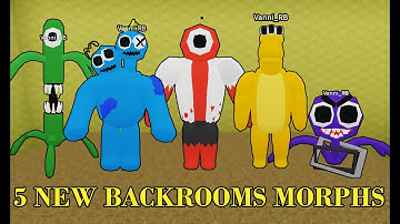 [UPDATE] How to get 5 NEW BACKROOM MORPHS in BACKROOMS MORPHS (Roblox)